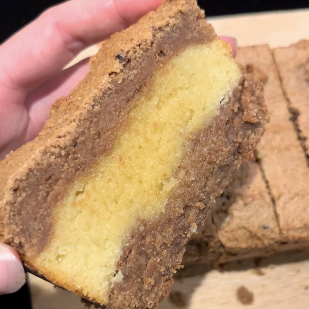 Gingerbread coffee cake
