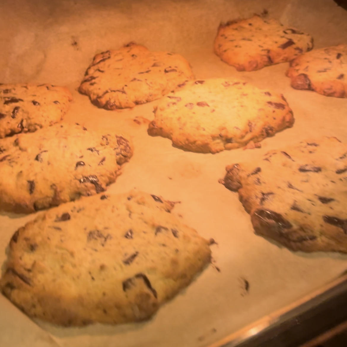  Chocolate chip cookies